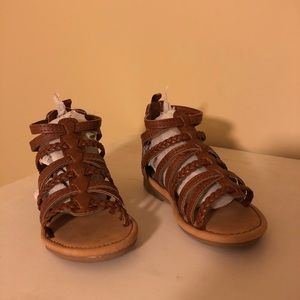 Brand new toddler girl gladiator sandals